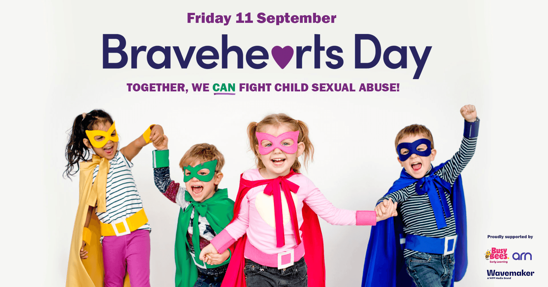 Bravehearts Day to shine a spotlight on child protection across the early childhood sector