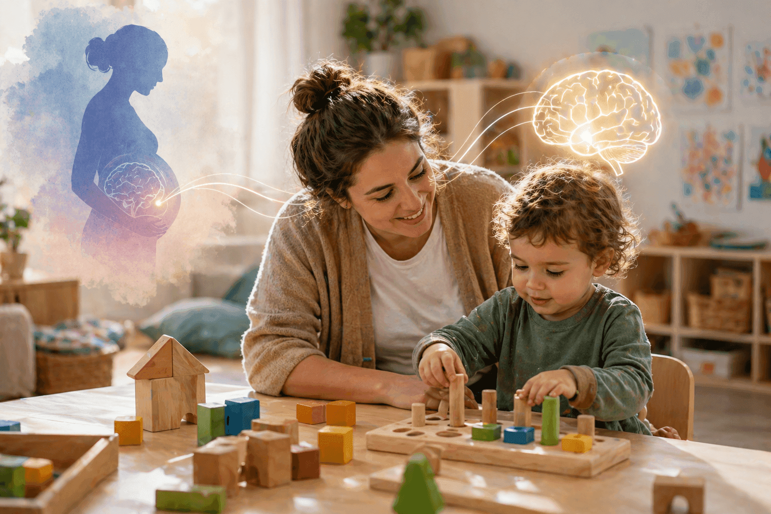 Early adaptive skills may protect children from the impacts of prenatal stress, new research finds