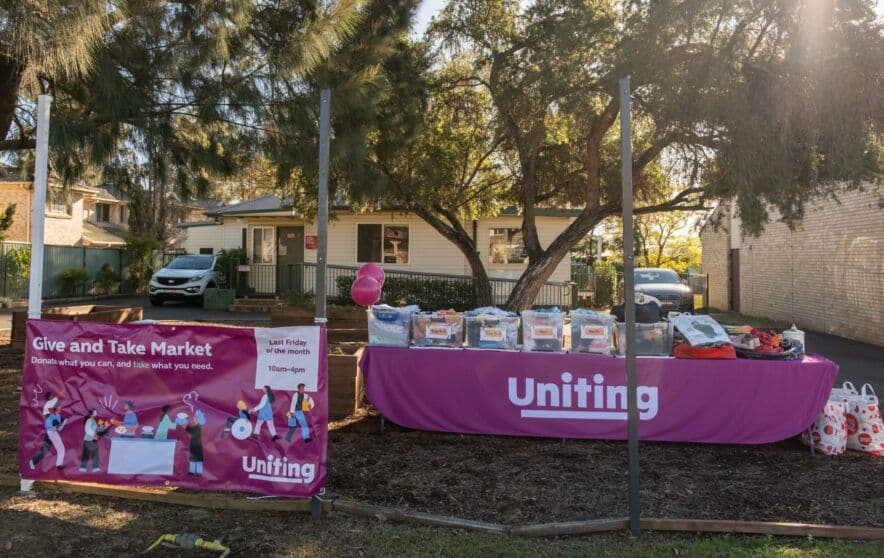 The Give and Take market helps Oxley Park families to deal with rising cost of living