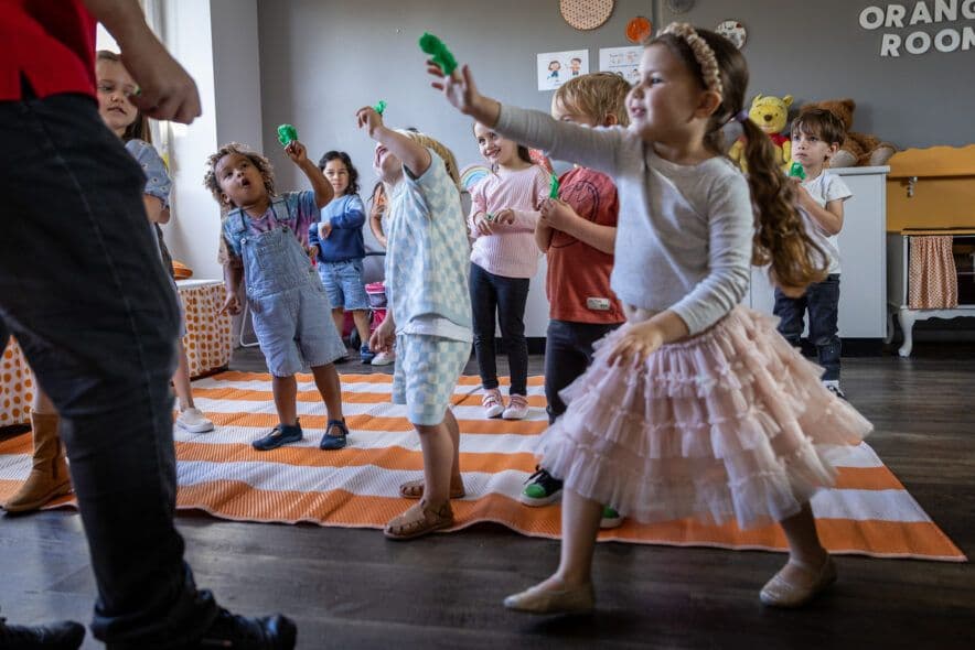 Intentional environments and play based learning intersect for hey dee ho