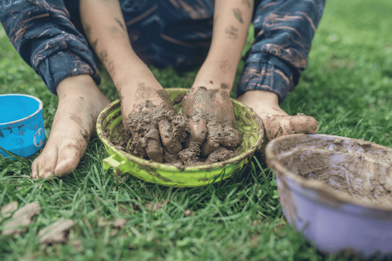 Stop washing childhood away: why mud matters in toddler programs and in acknowledgement of International Mud Day, June 29