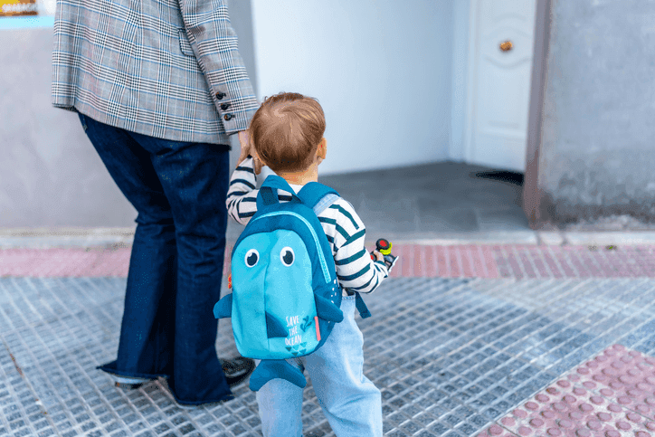 Therapist with child