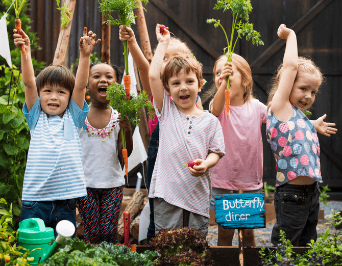 Devonshire Street Children’s Centre wins national award for intergenerational garden