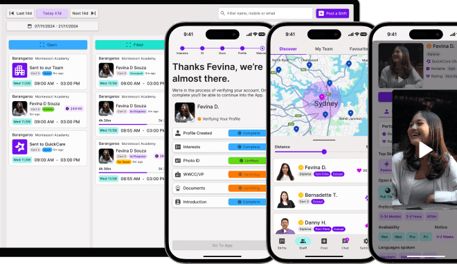 Video profiles, in-depth screening, reliability scores – How QuickCare is de-risking recruitment