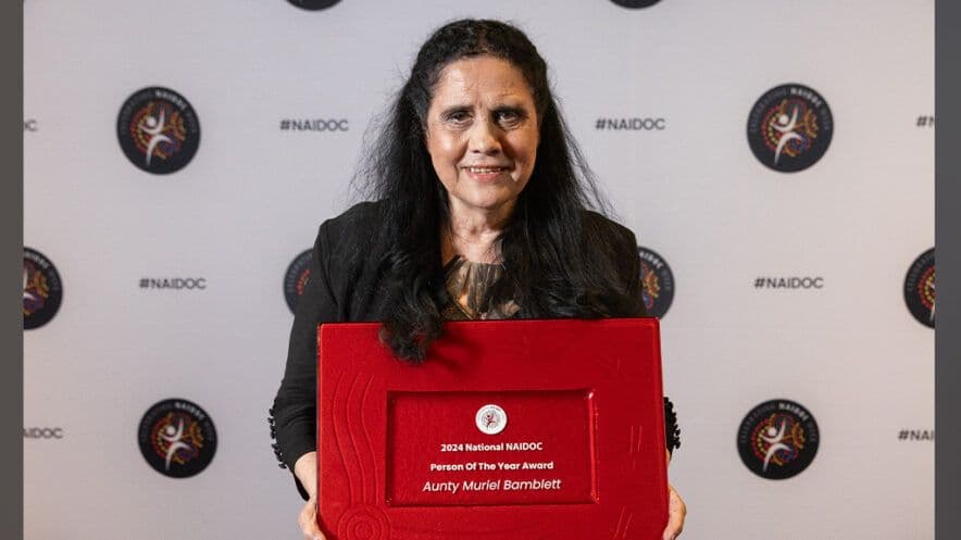 Aunty Muriel Bamblett named Person of the Year in National NAIDOC Awards