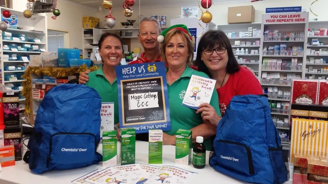 Chemists’ Own has partnered to raise money for ECEC