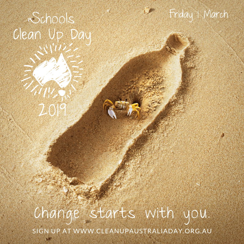 Preschoolers join in to Clean Up Australia