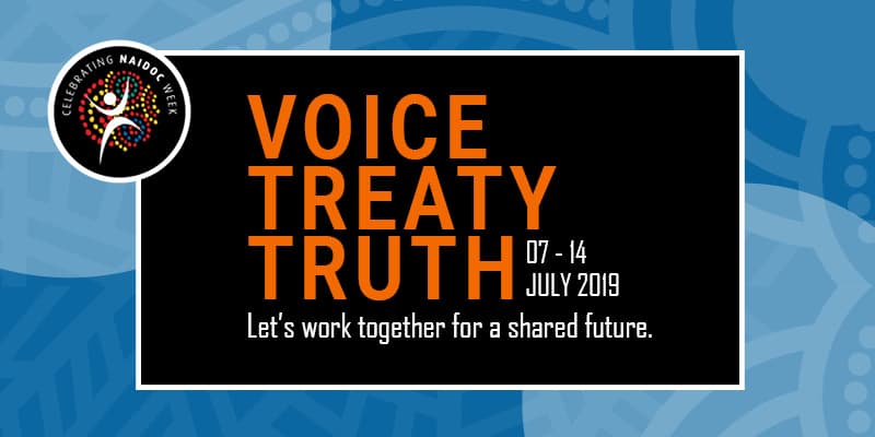 NAIDOC 2019 Poster winner announced for Voice. Treaty. Truth theme