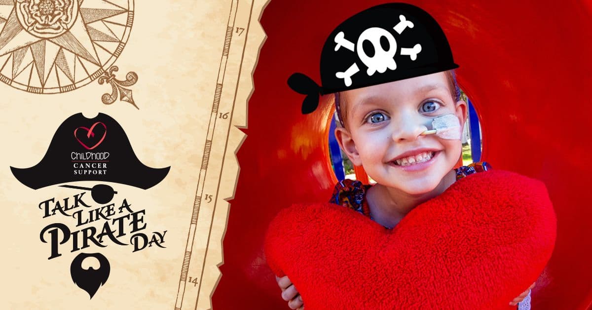 Talk like a Pirate, raise money for children suffering with cancer