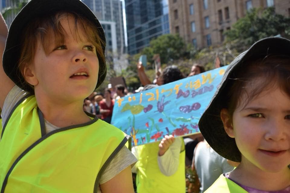 Queensland Guardian service joins in with Brisbane Strike 4 Climate march