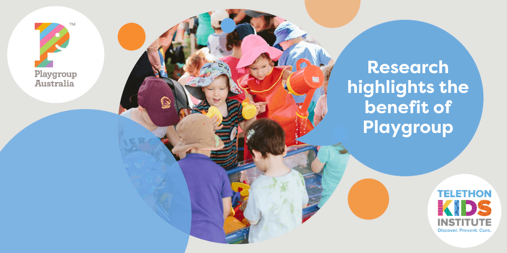 Children attending playgroup are more ready for school, new research finds