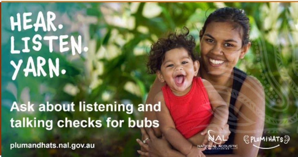 PLUM HATS to help identify hearing and speech problems in First Nations children