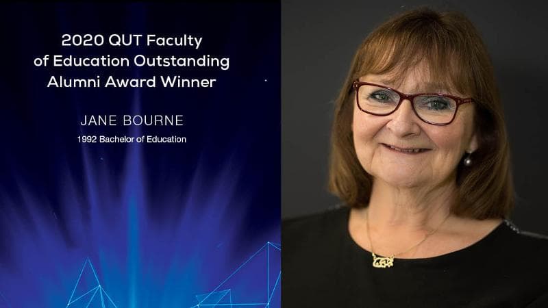 Jane Bourne recognised as outstanding QUT Alumni