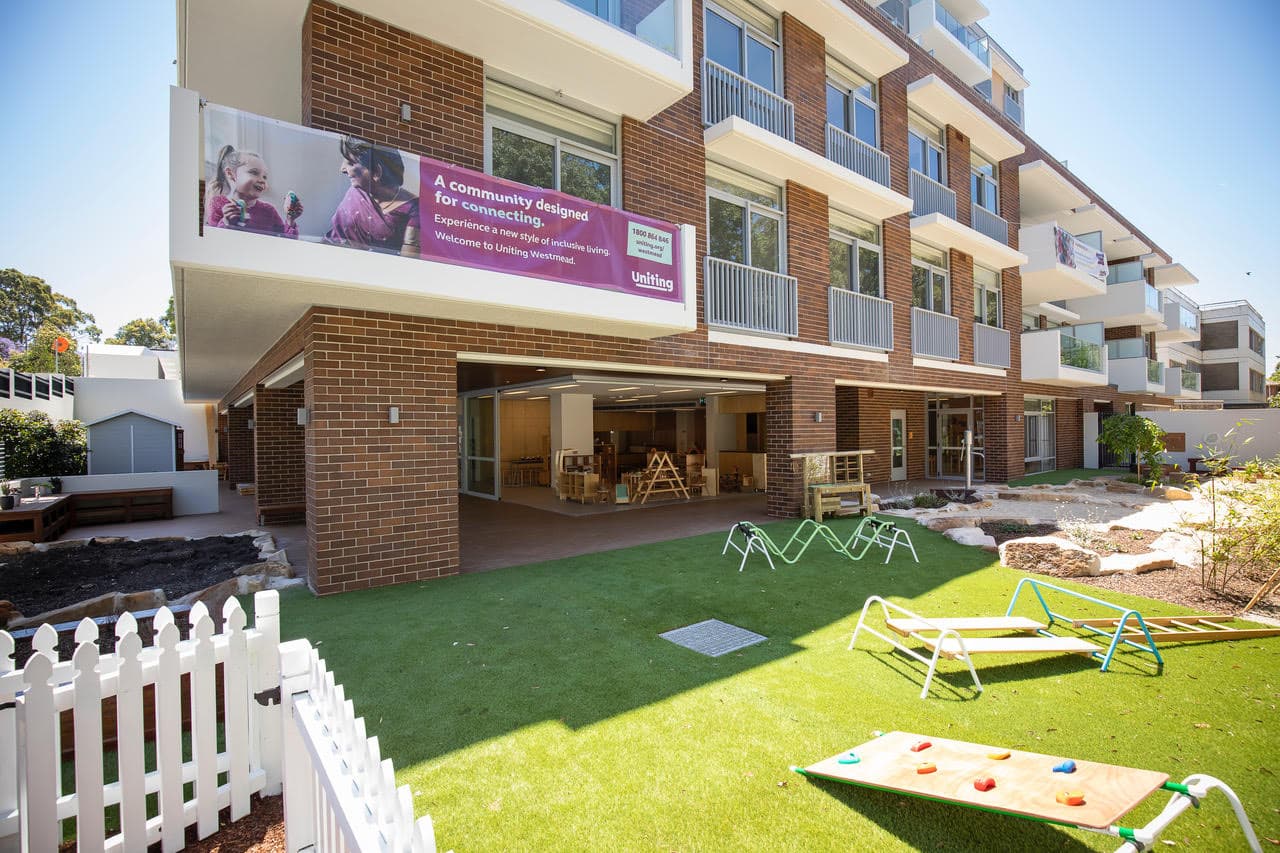 Intergenerational connection fostered with new Uniting NSW.ACT ECEC service