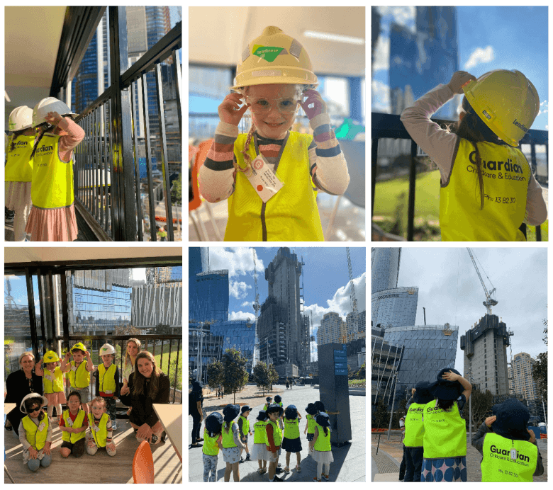 Guardian Barangaroo celebrate Traditional Owners participating in Stories in the Sky