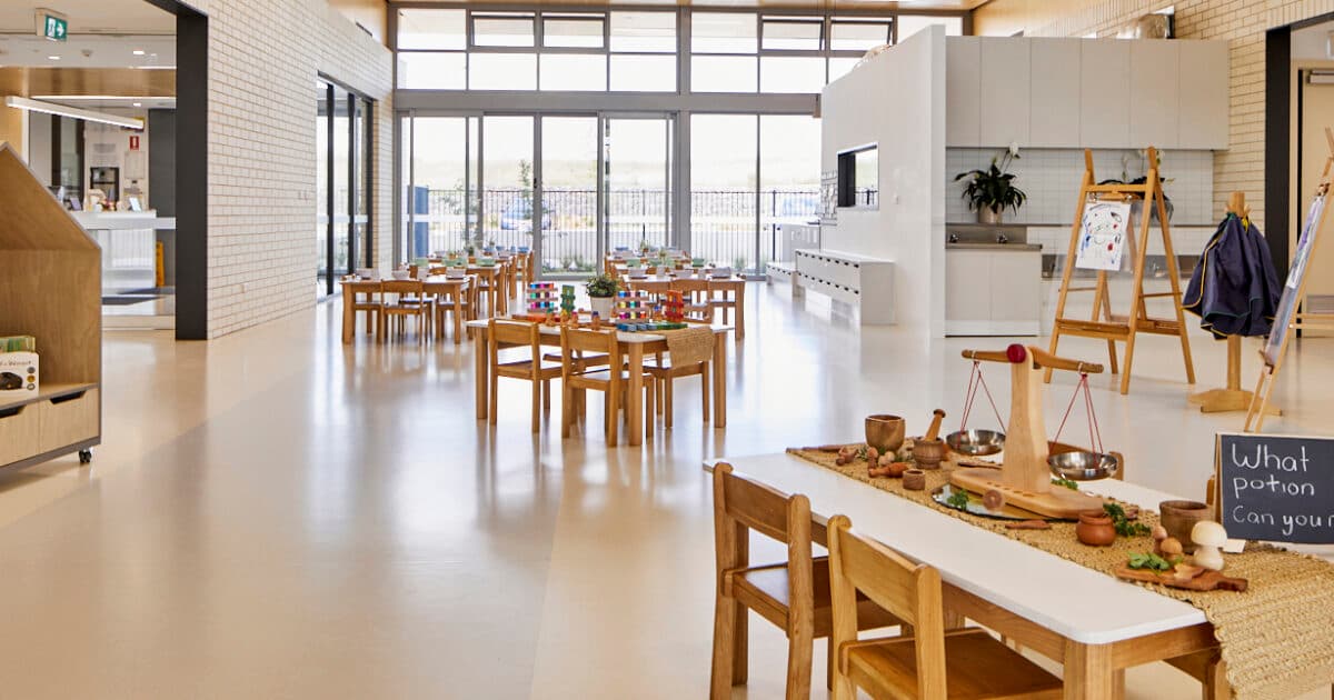 Cox Architecture puts pedagogy at the core to create Burgmann Early Learning Centre