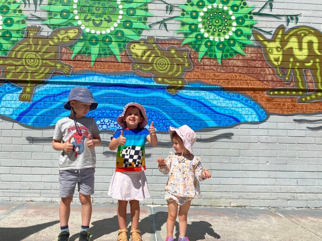 Murals add colour and culture to MercyCare centres in local artist collaboration