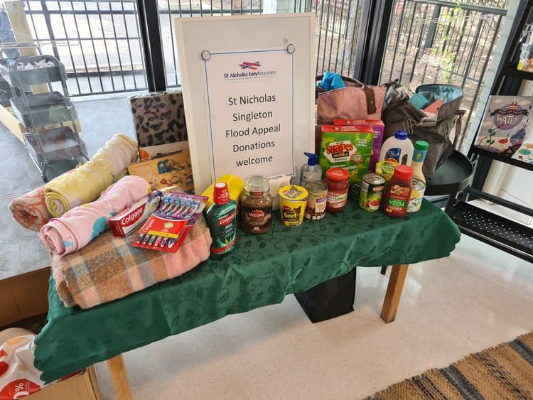 St Nicholas Early Education bands together to provide flood support