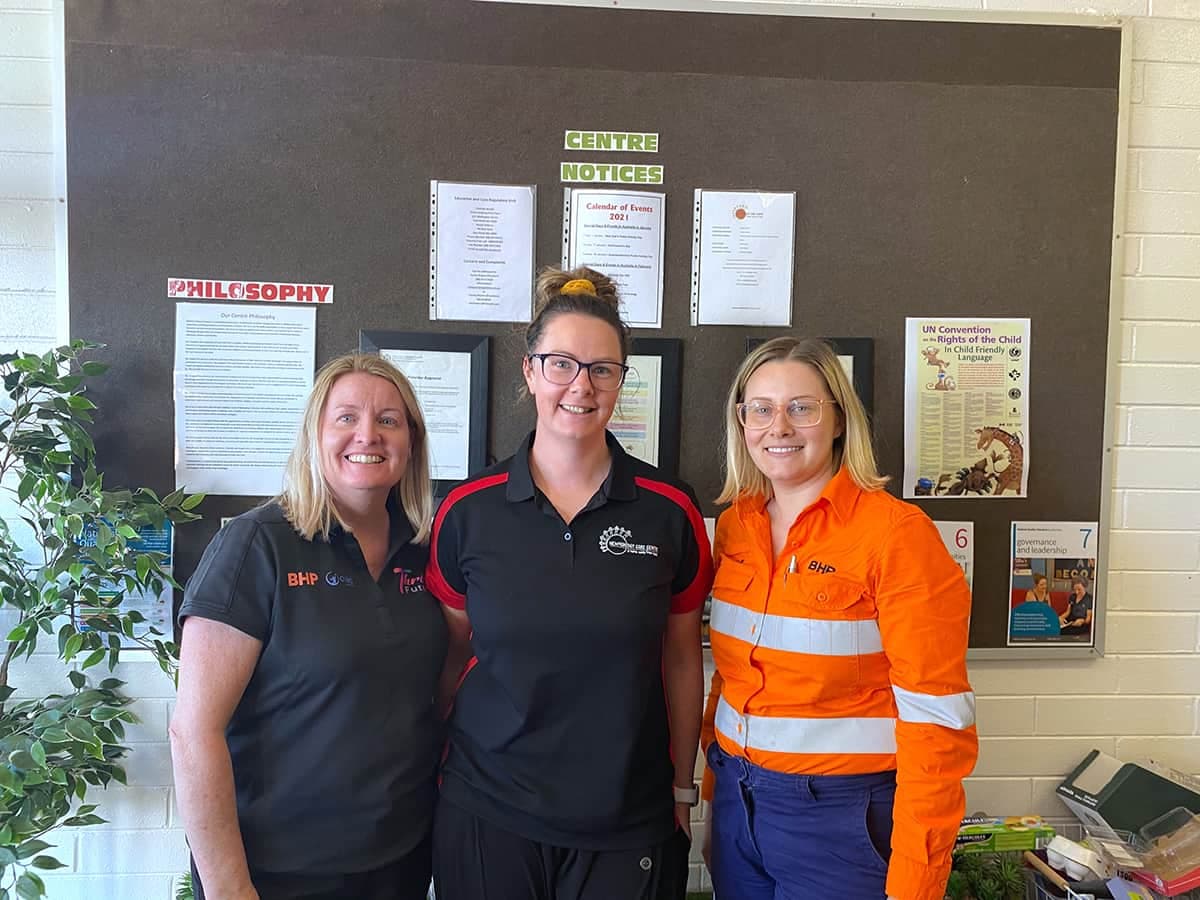 BHP contributes $2.5m to Educator Recognition Program to boost ECEC in the Pilbara
