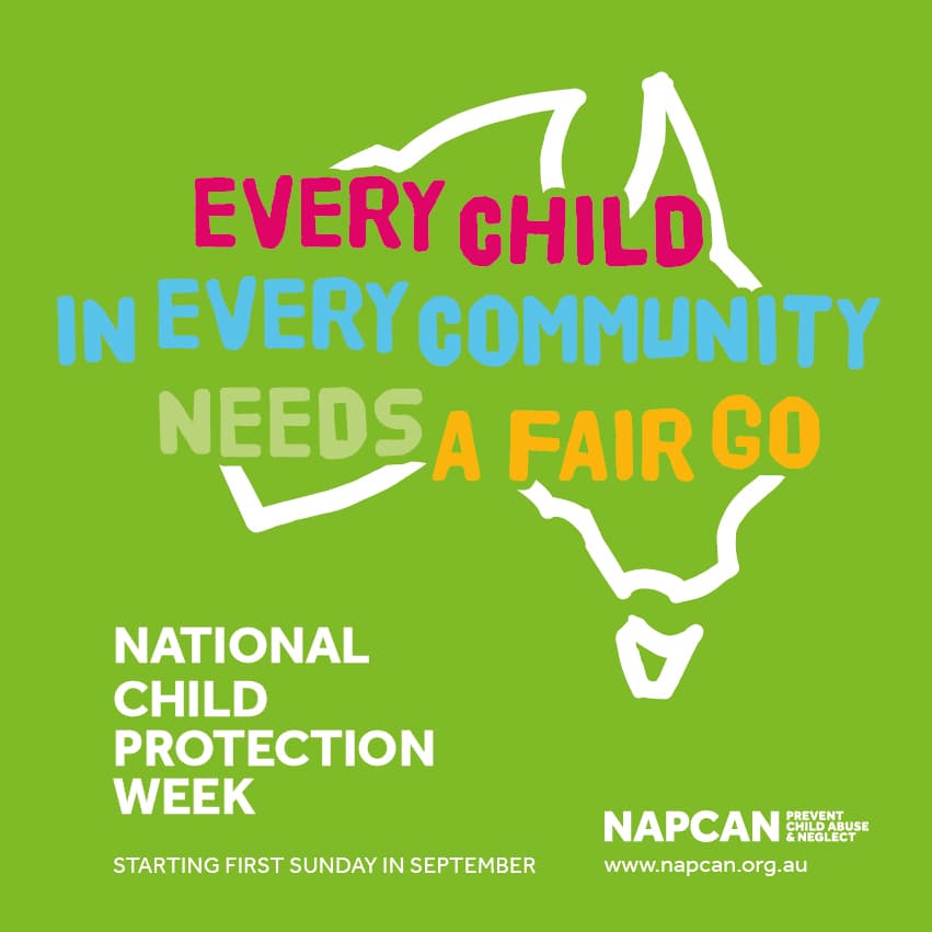 National Child Protection week encourages all Australians to give children a fair go