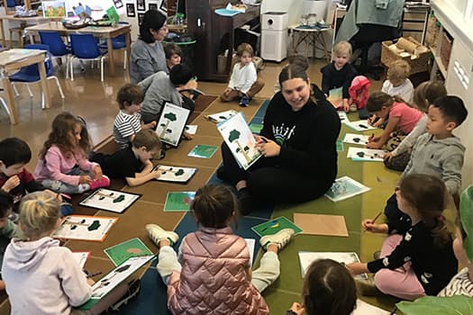 Weekly Dharawal language lessons at Woollahra Preschool thanks to Gujaga Foundation