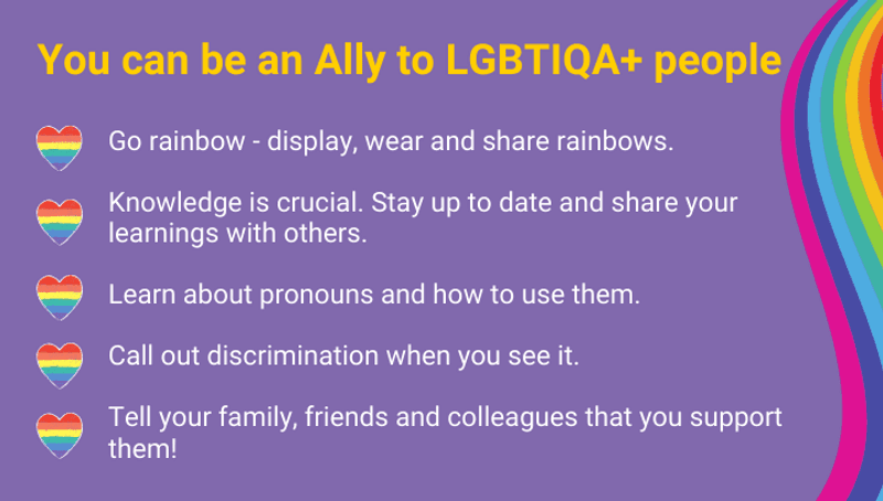 Ahead of IDAHOBIT, some tips on how to be an LGBTQIA+ Ally at work