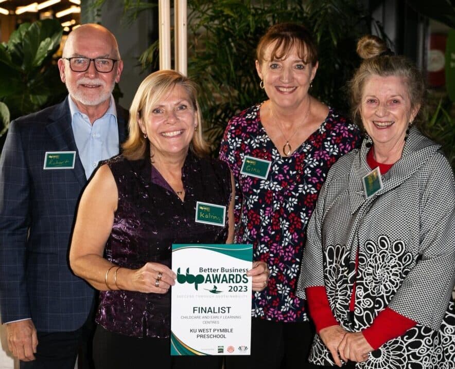 KU West Pymble wins sustainability award