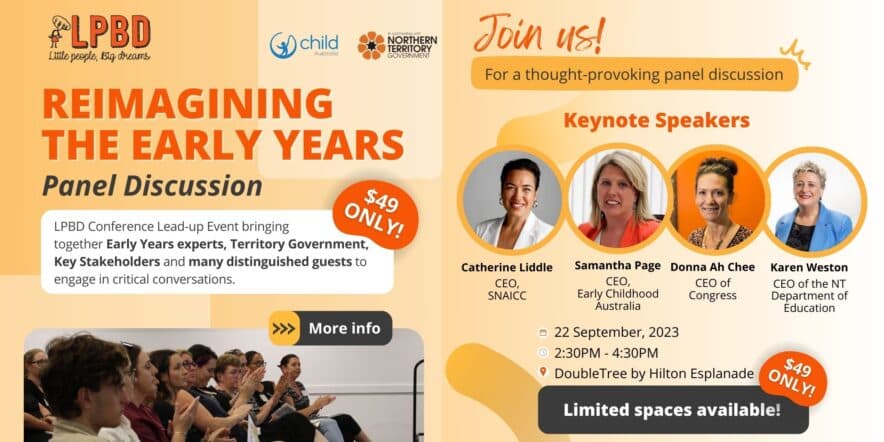 Expert panel members a starring feature in the lead up event of the Little People, Big Dreams Conference 2023