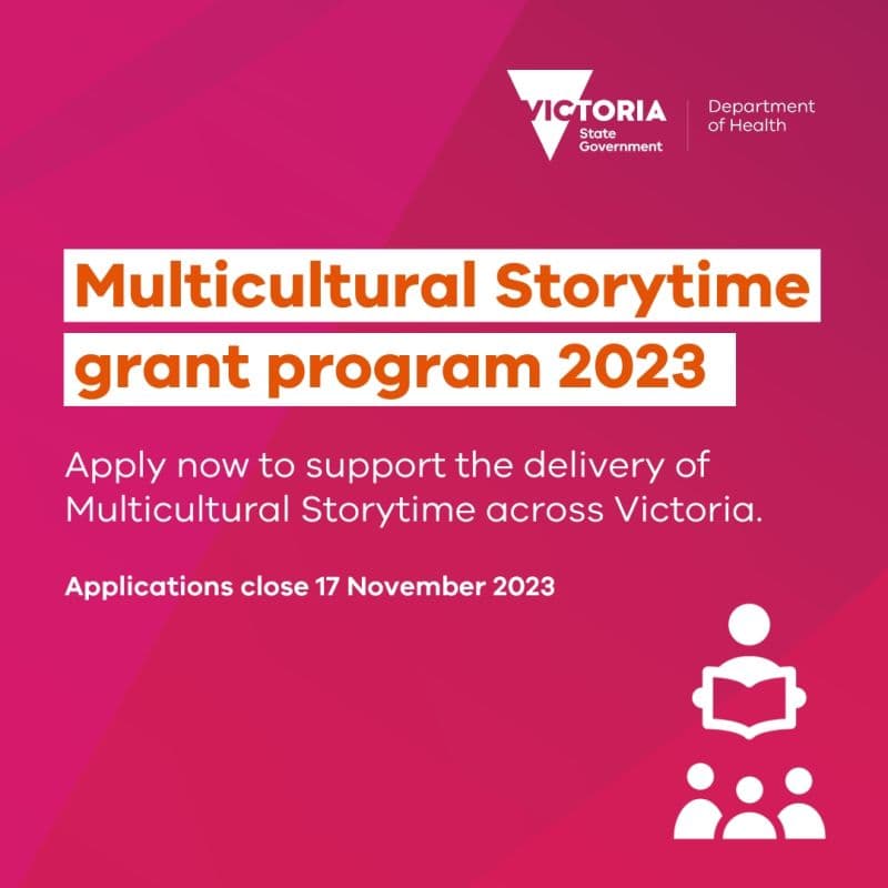 Applications open for Multicultural Storytime to boost connection to language