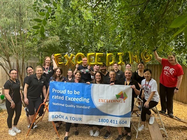 Community Kids Chirnside Park celebrates Exceeding finding in all 7 Quality Areas