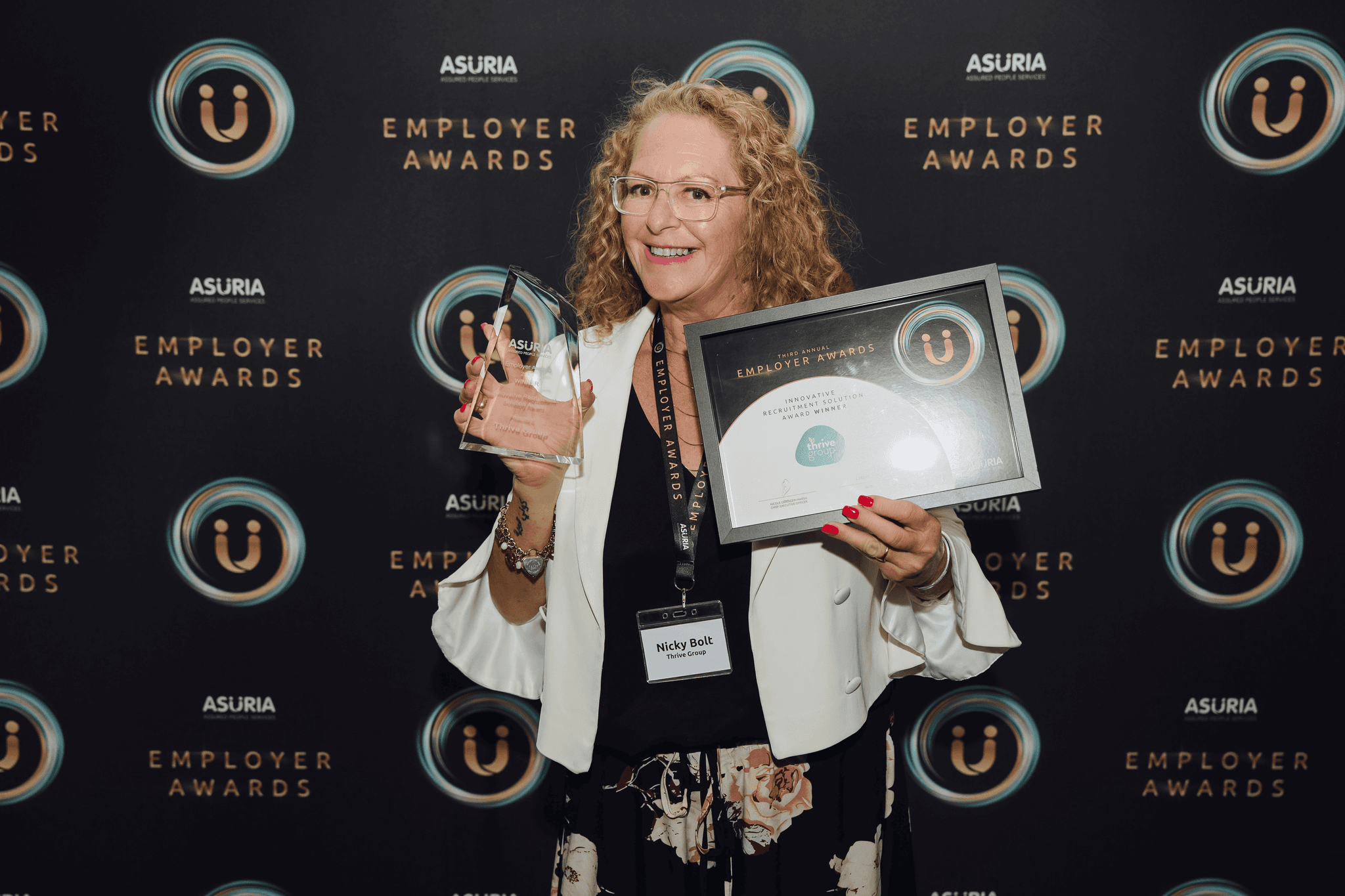 Thrive Group Tasmania named winner in national employer awards