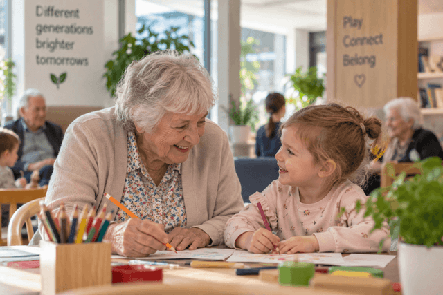Intergenerational care campuses are redesigning how communities support children and older Australians