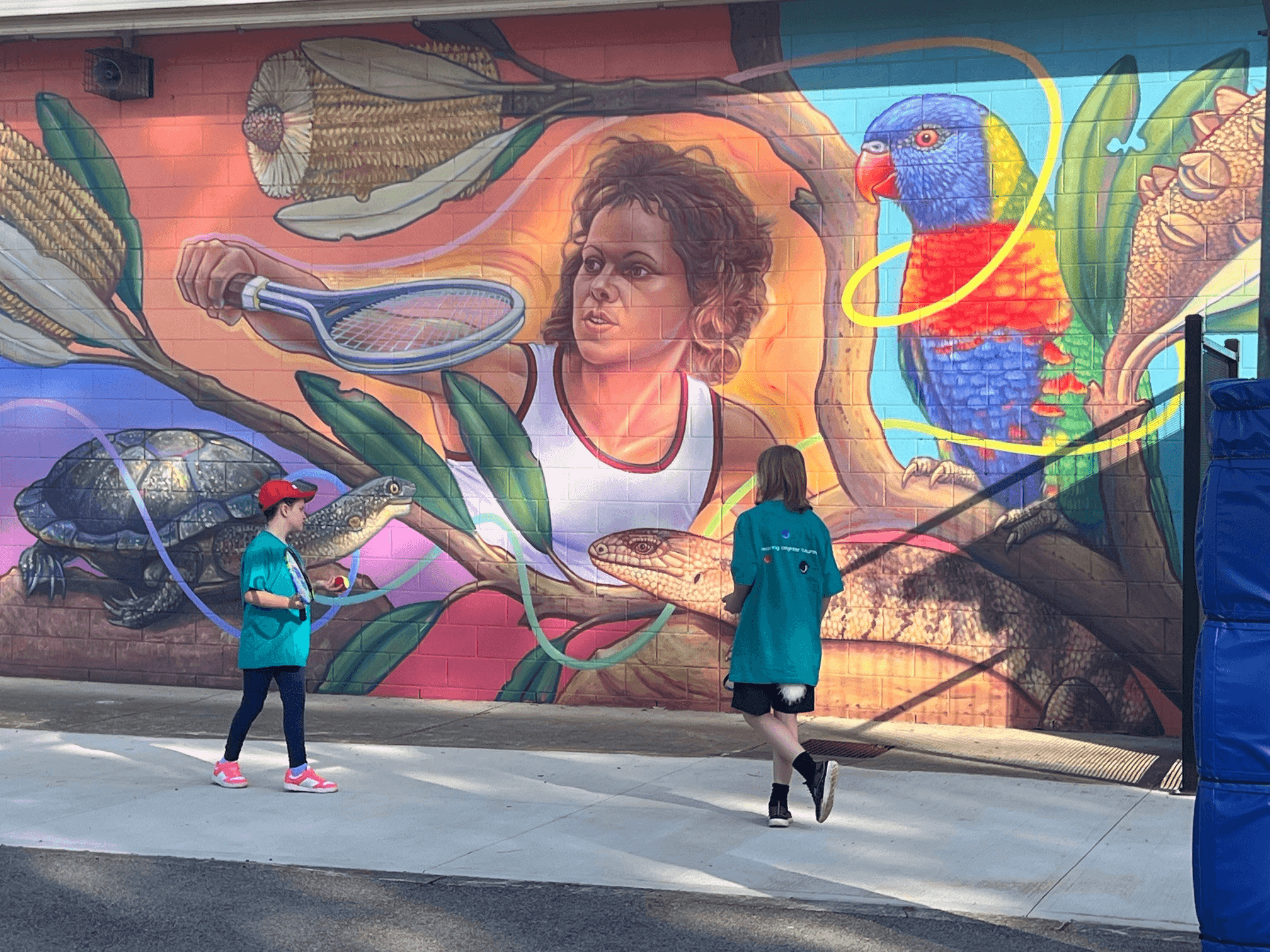 MacKillop Maidstone serves up tribute to Australian tennis legend