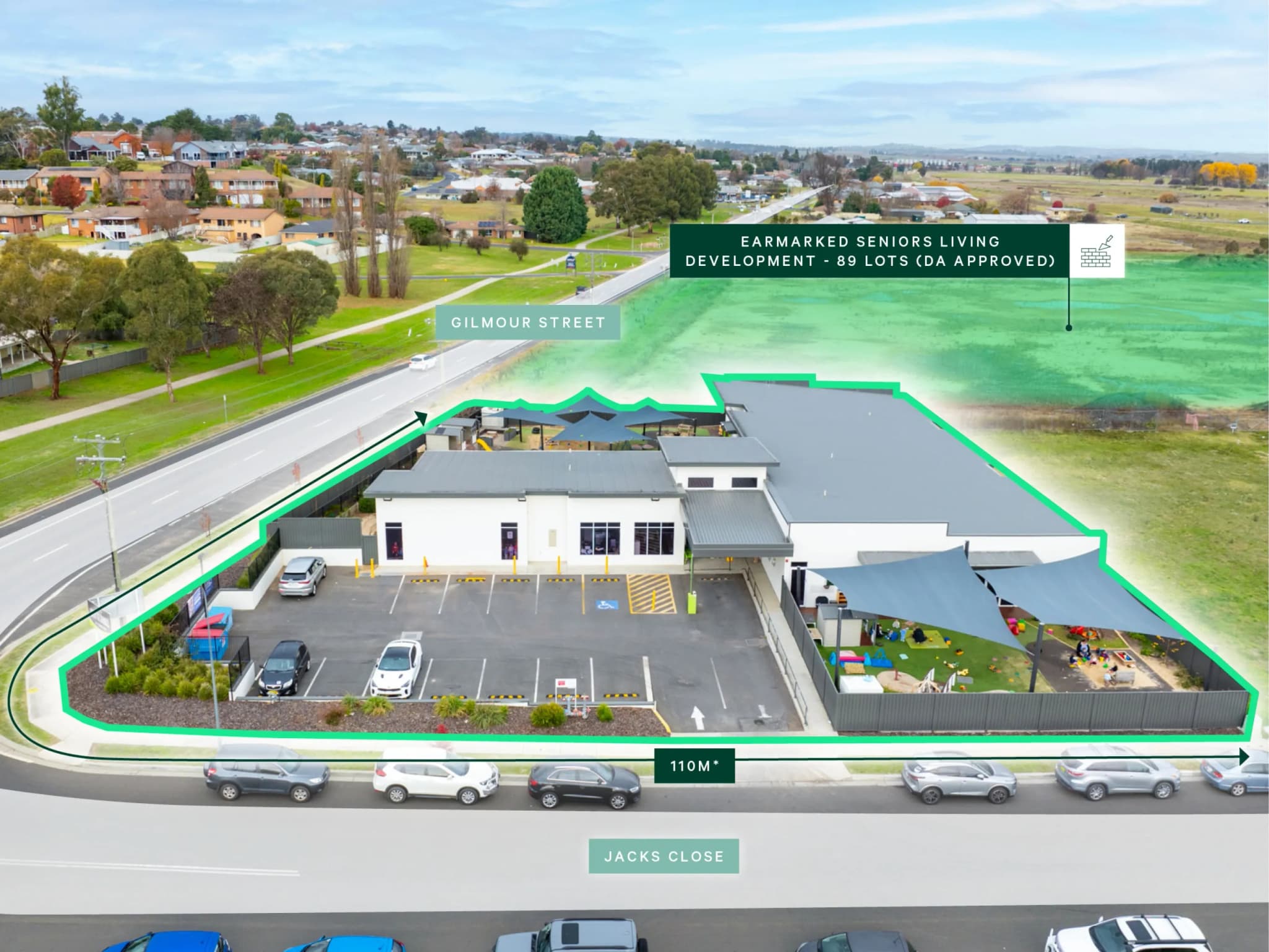 High-yielding modern childcare asset in Kelso (Bathurst) listed for sale through CBRE