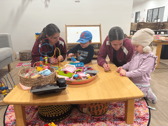 Occupational therapy students complete successful placement at Y WA Kalgoorlie Early Learning Centre