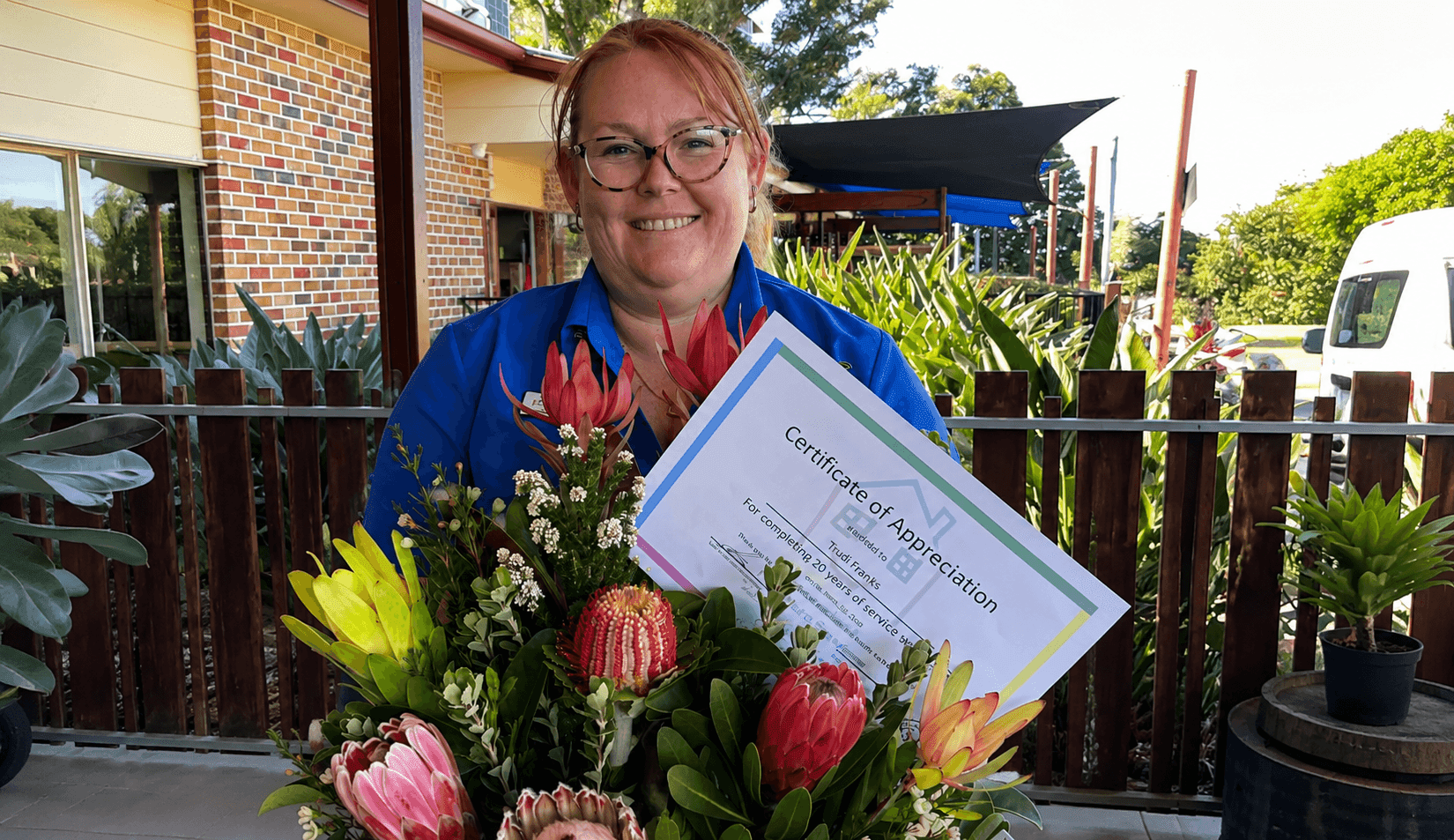 Two decades of devotion: Childcare centre honours educator