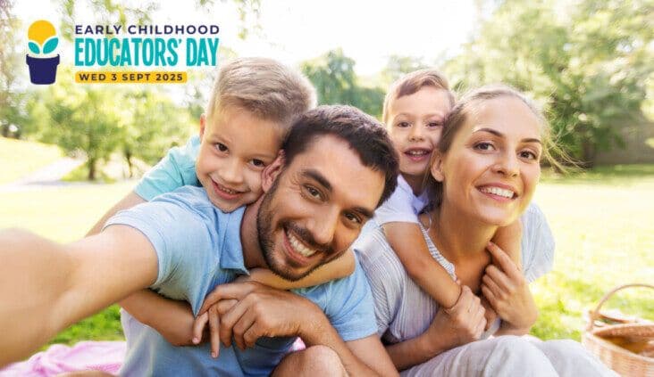 Invitation for families to share their appreciation for Australia’s early childhood educators