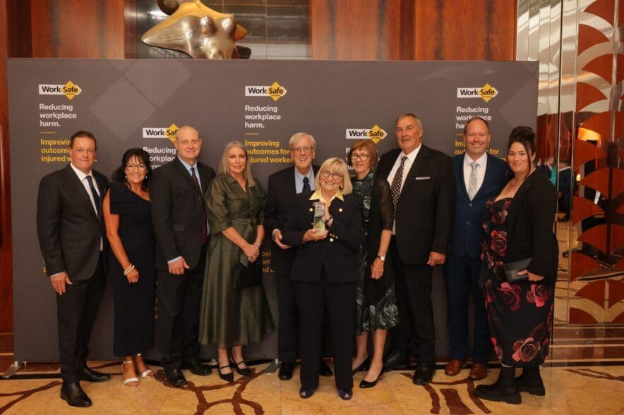 Change table secures Worksafe Award for Genesis Safety