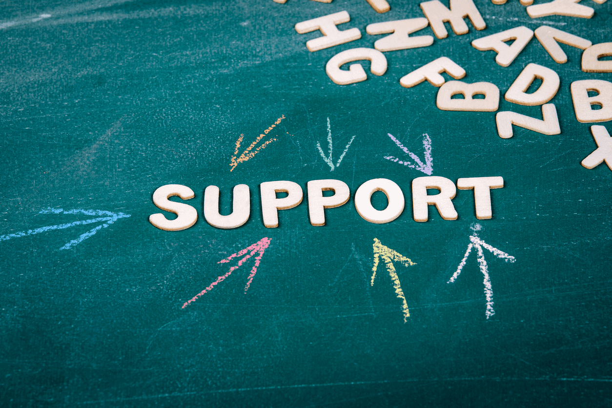 Who supports the educators supporting children