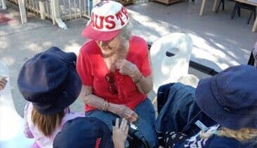 Generations come together to build community connections