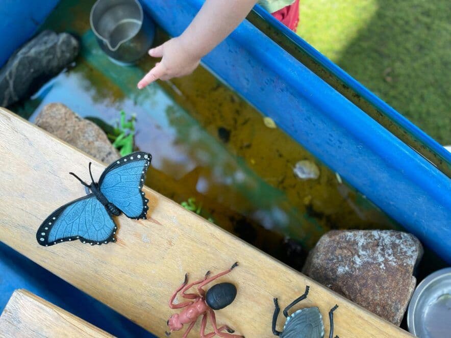 Preschoolers learn language in communion with others, especially adults