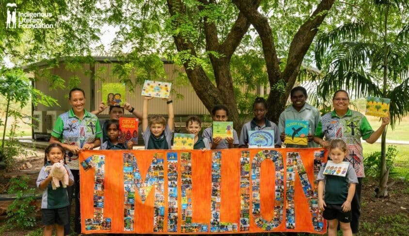 One million books delivered through ILF’s Book Supply program to remote communities