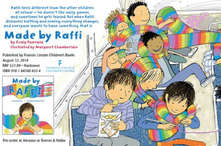 In conversation with: Craig Pomranz, Made by Raffi author, speaking on identity