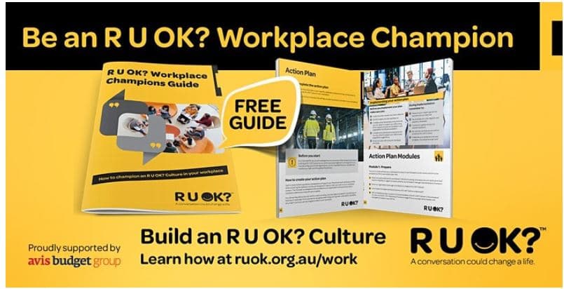 R U OK? releases new resources ahead of 10 September, R U OK? Day
