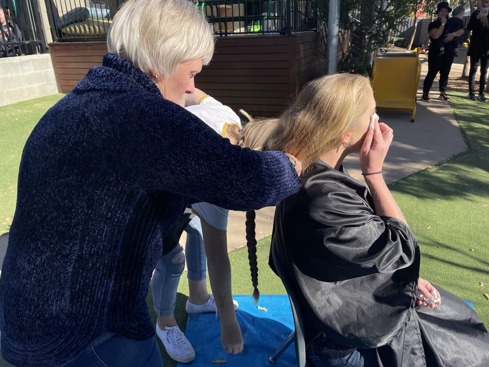 G8 educator says goodbye to long hair to support Variety Foundation