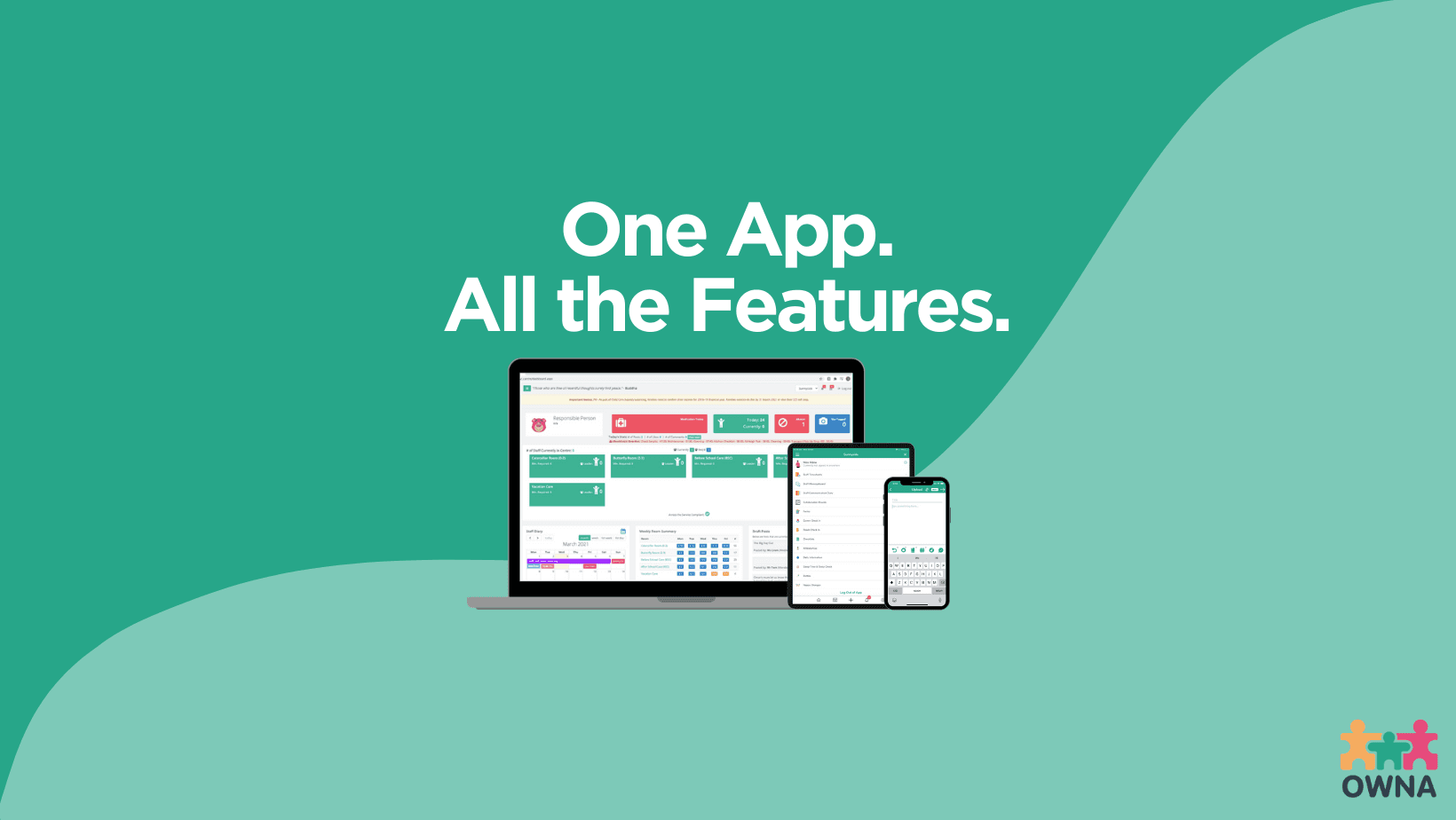 OWNA emphasises enrolment support features as essential