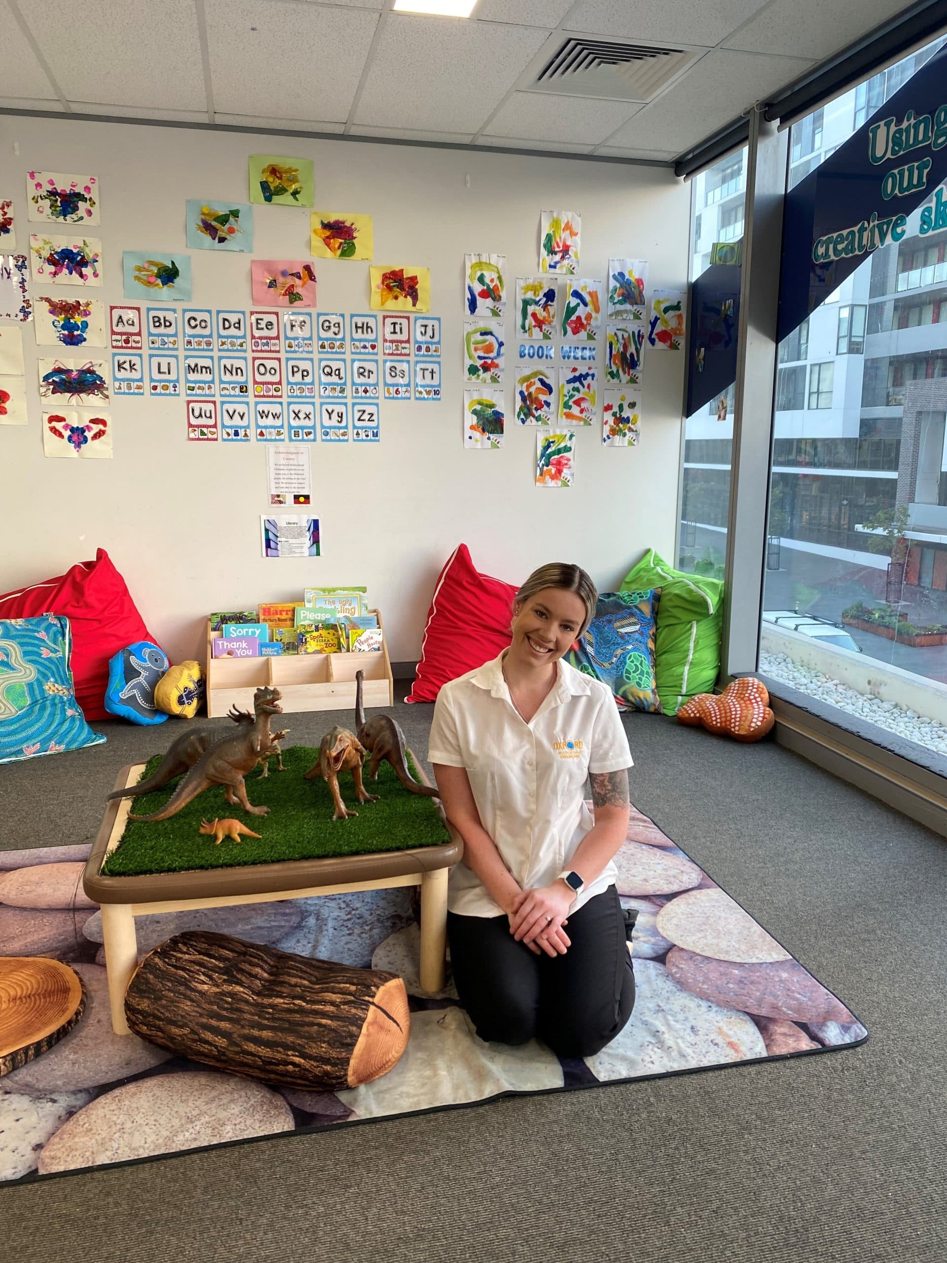 Teagan making her way through second Masters qualification in ECEC, at only 24