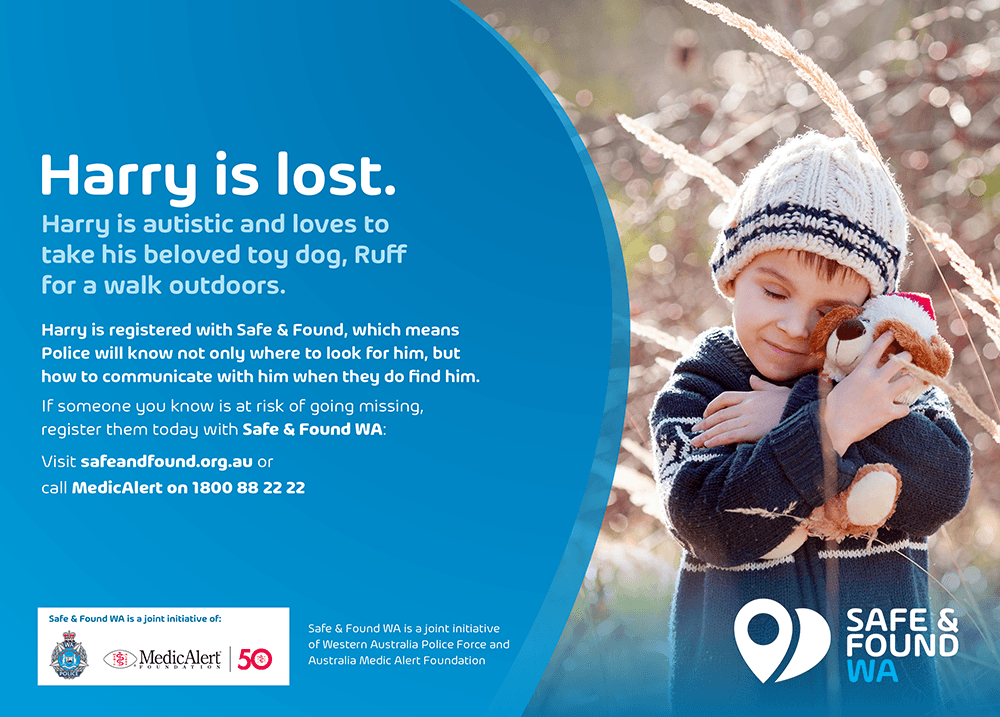 WA Police collaborate with MedicAlert and Autism Association on safety device