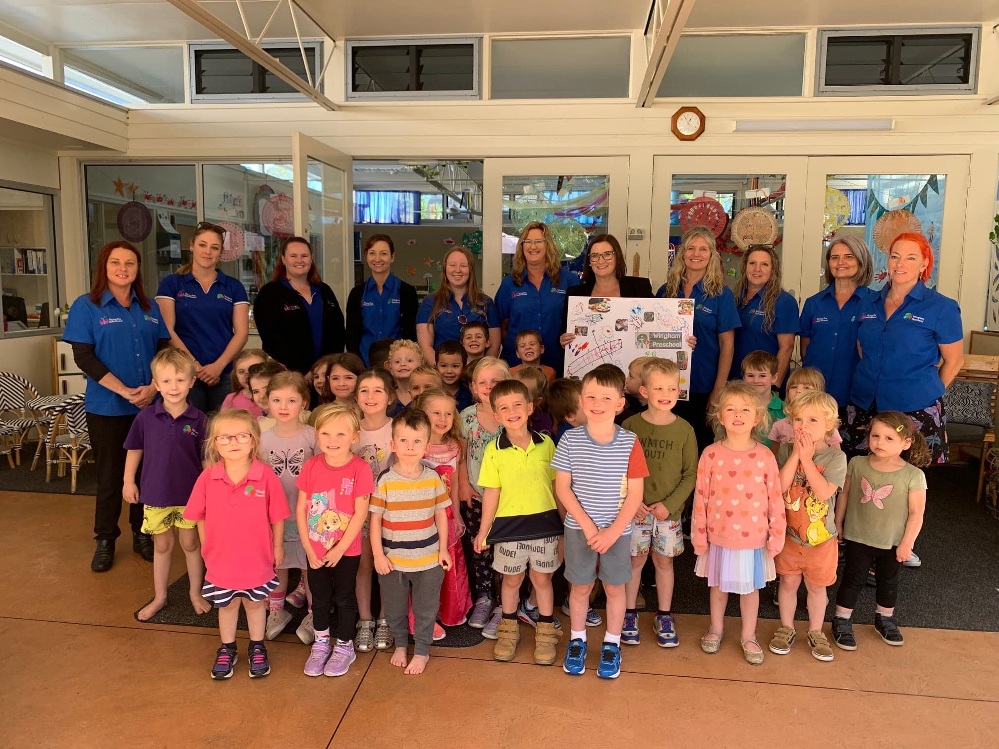 Minister Mitchell visits Wingham Preschool to announce community grants