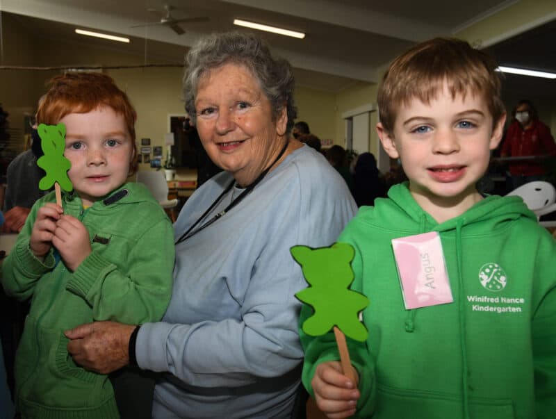 Children at Winifred Nance Kindergarten enjoy fortnightly visit from seniors